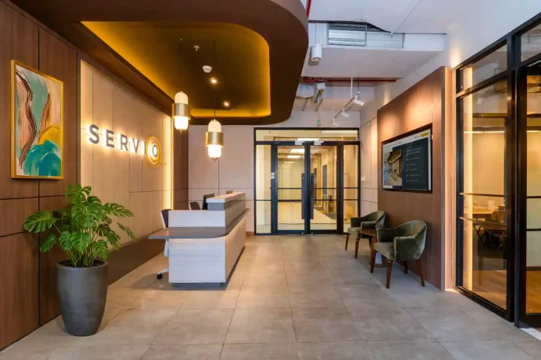 Servio The plaza Office space Loby