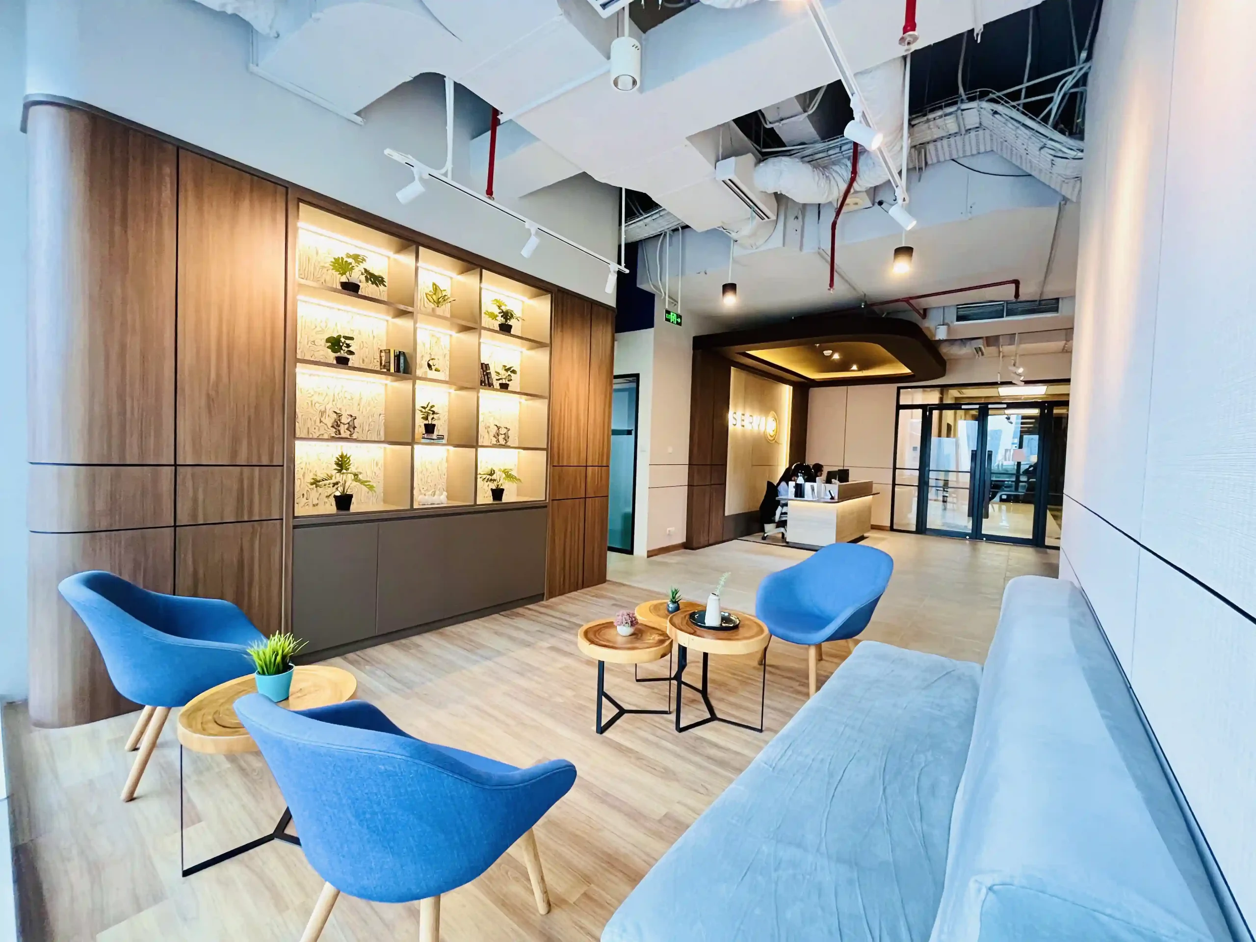 Suasana Ruang Reception Servio The Plaza Thamrin, Jakarta Pusat