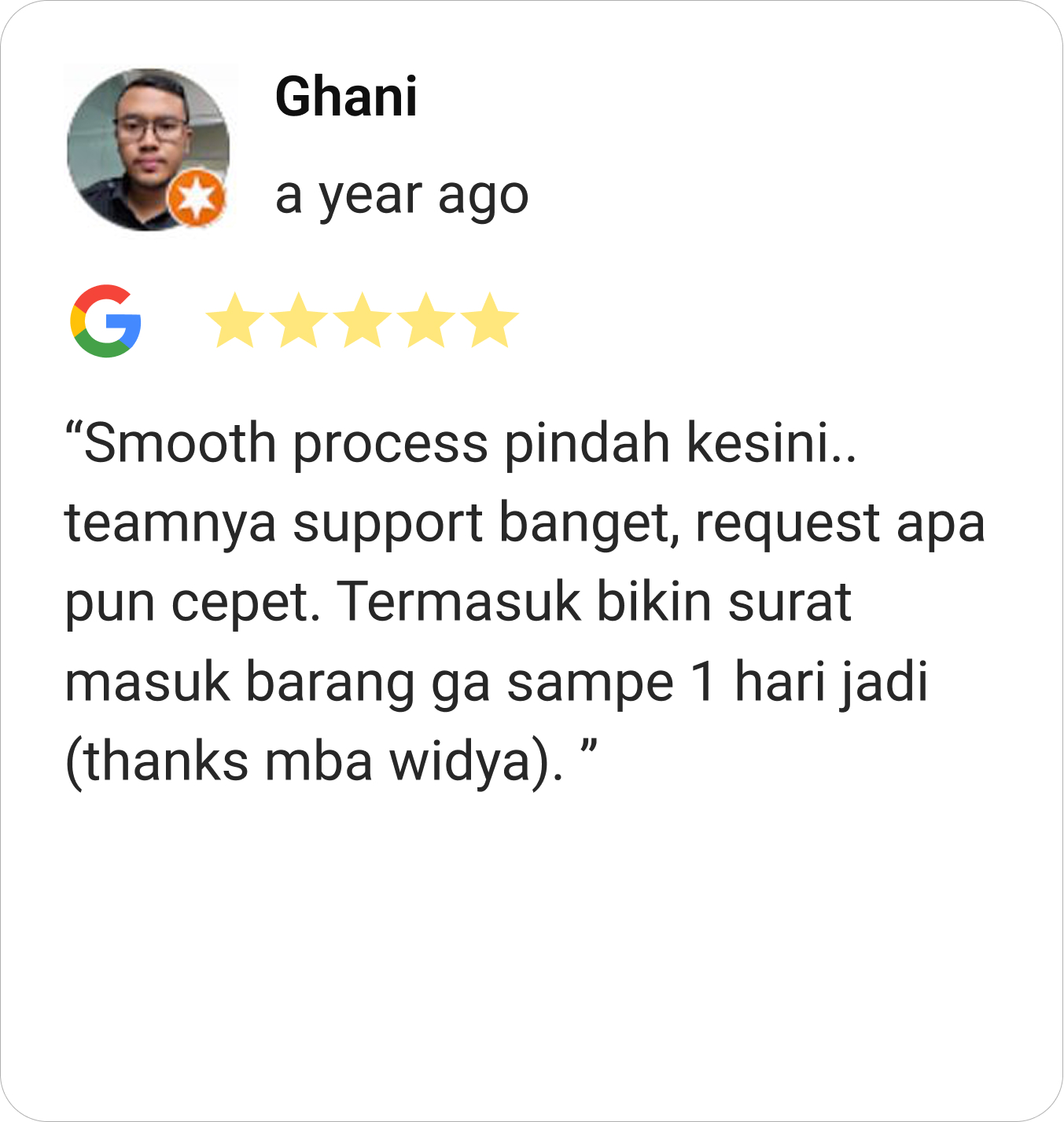 Google Review