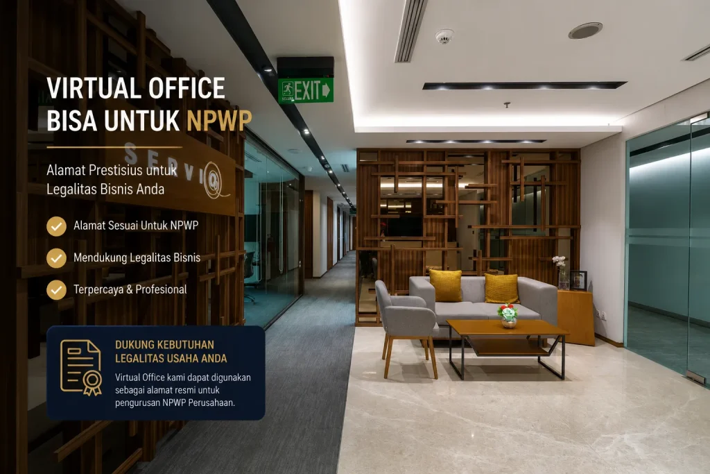 Virtual Office bisa NPWP di Servio
