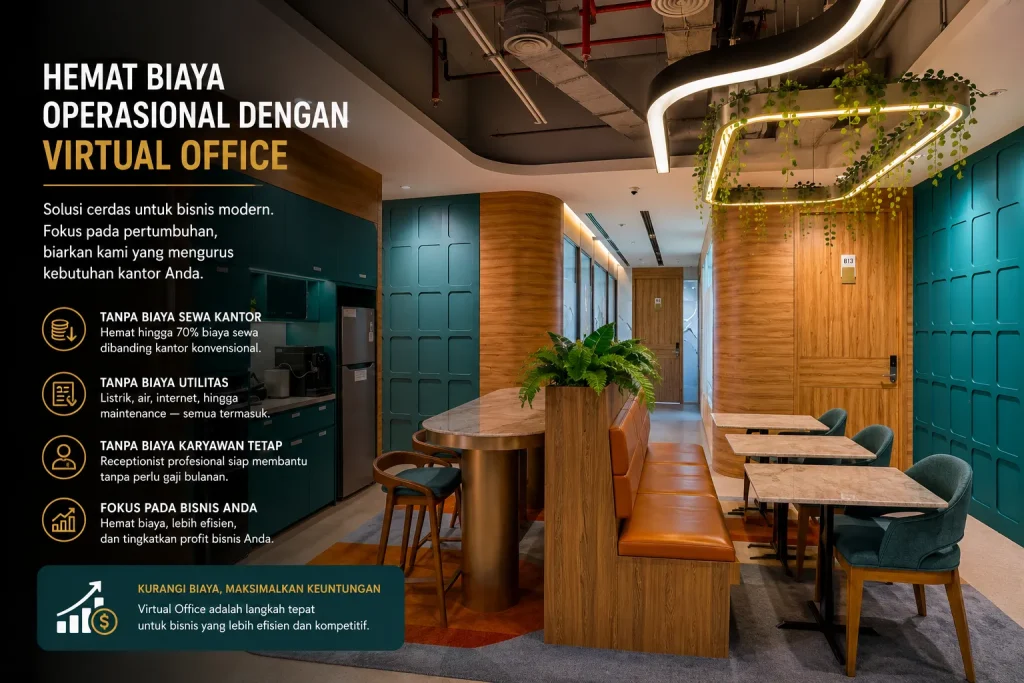 Menghemat biaya operasional dengan Virtual Office