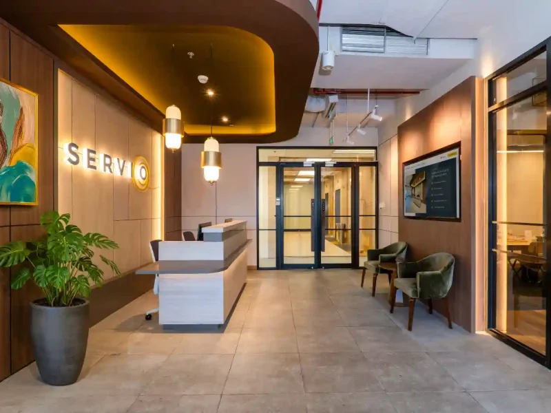 Servio The plaza reception & lobby